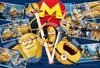 Epoch 100 Large Piece Jigsaw Puzzle Minions Mega Minion X 38 with Spatula and Score Ticket EPOCH (26 Cm) 26-503 Glue,