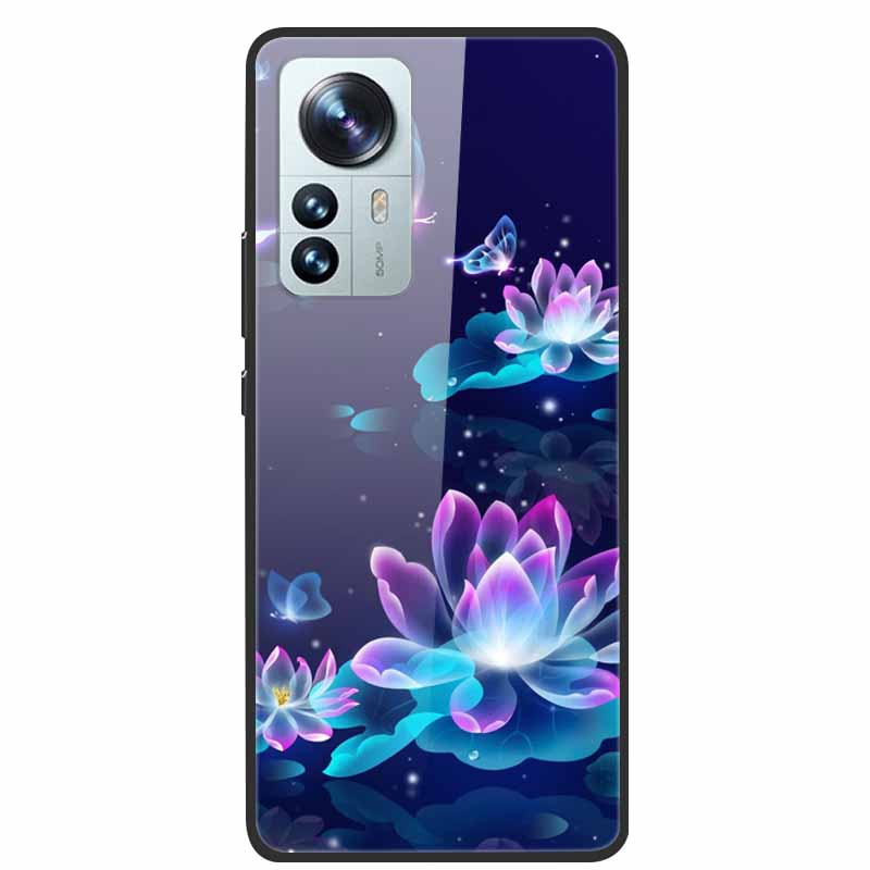 Чехол для Redmi Note 12S Закаленное Стекло Жесткая Задняя Крышка для Xiaomi Redmi Note 12 Note12 Pro 4G 5G Чехлы для Телефона Note12S 12 S 12Pro