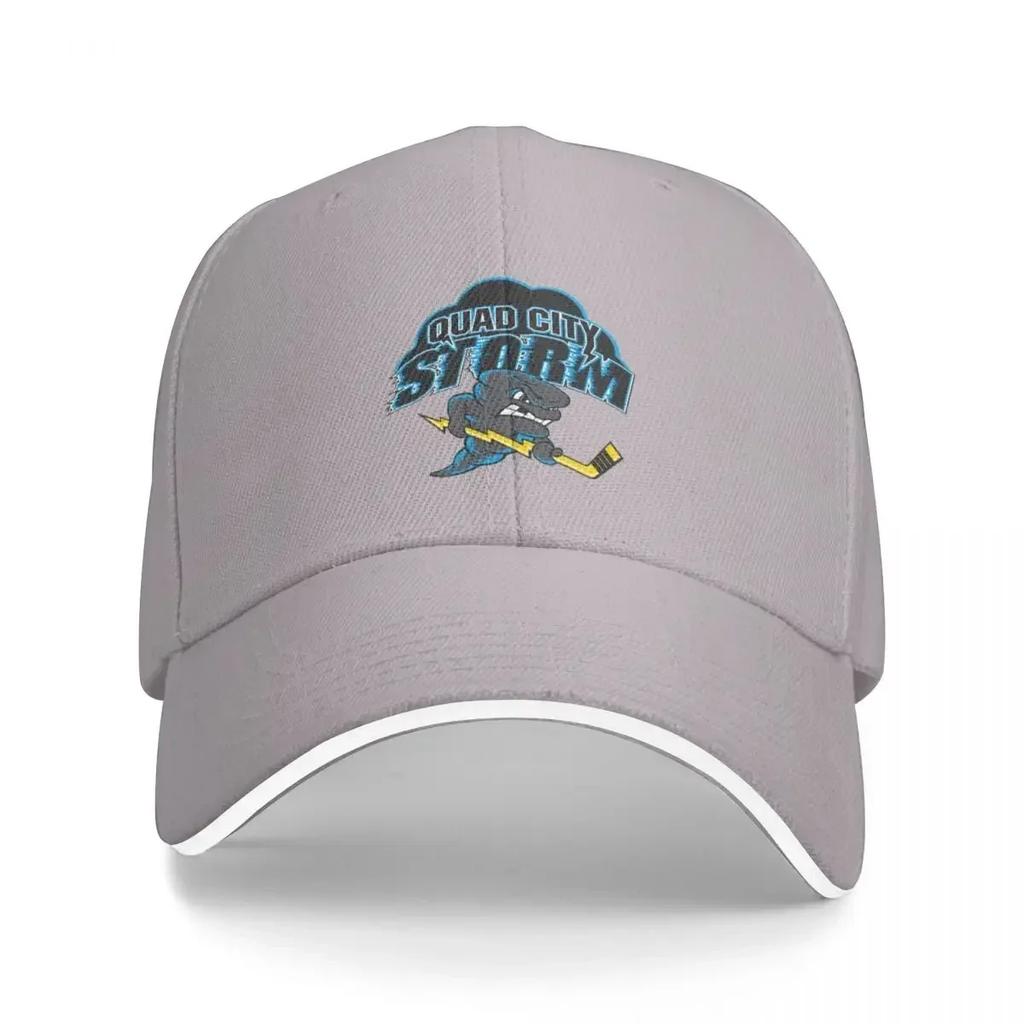 Quad City Storm Baseball Cap beach hat funny hat Mens Baseball Womens