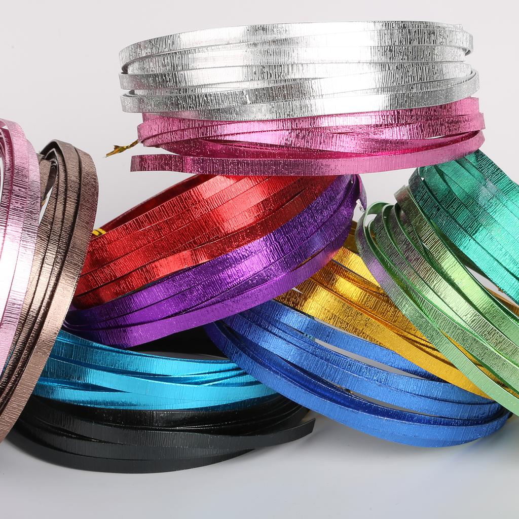 3Meter Flat Embossed Aluminum Wire Soft Metal Floristry Wire for DIY Jewelry Craft Making