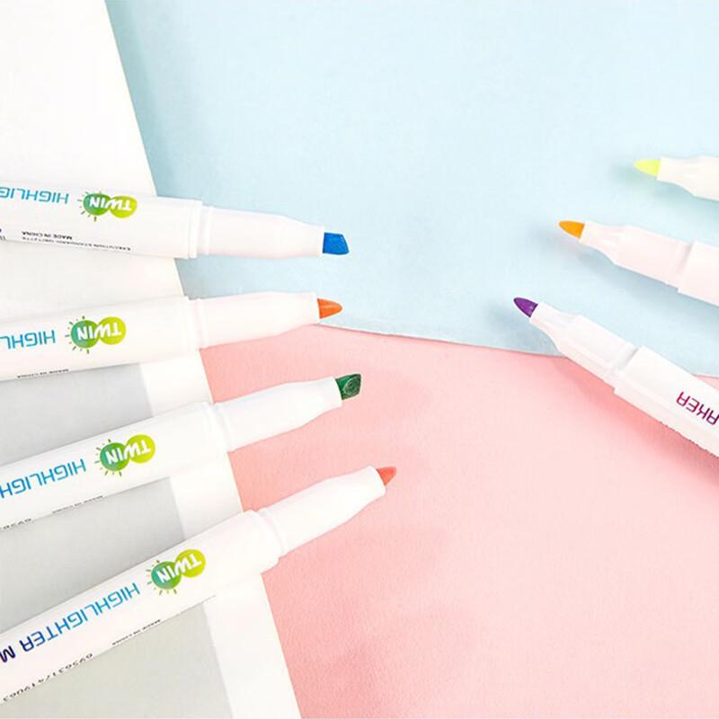 LETO Dual-Tip Highlighter Pen Set