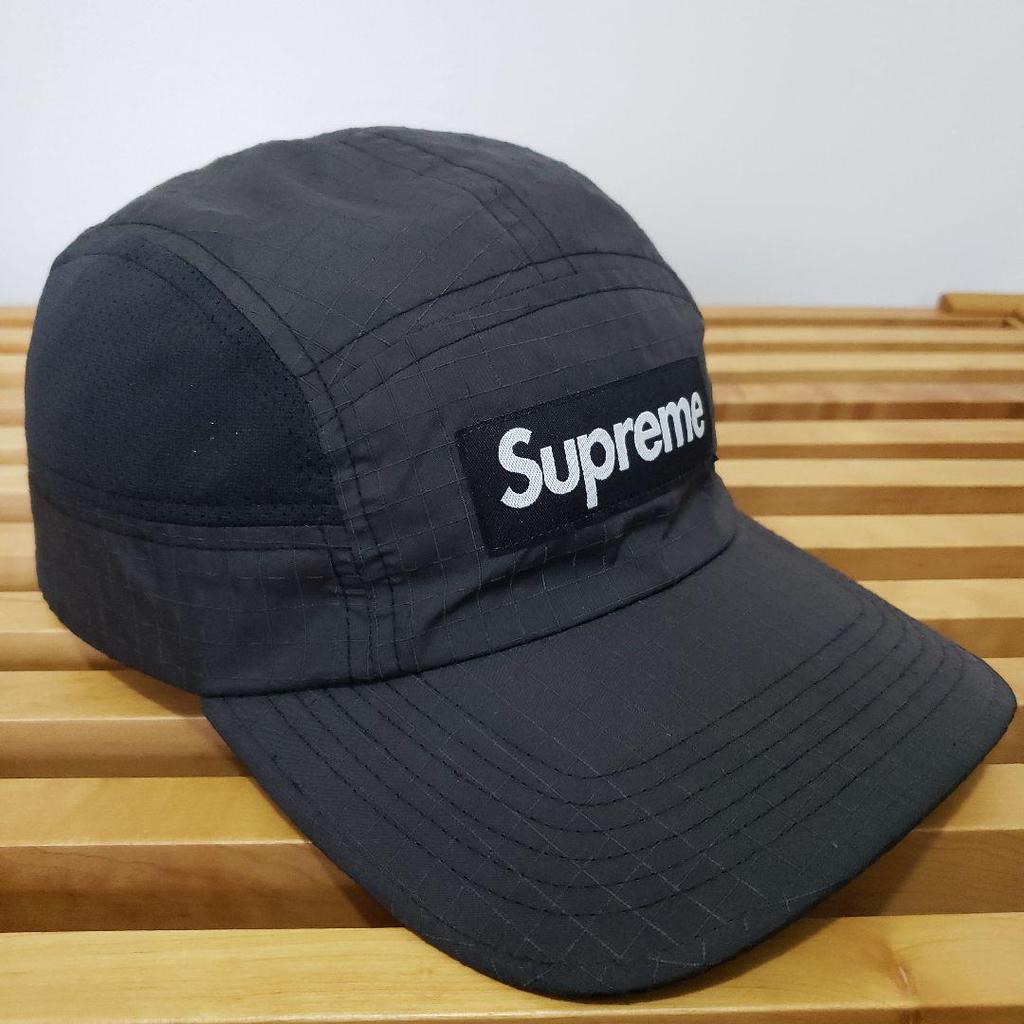 [USED] Supreme Reflective Ripstop Camp Cap Summer Cool