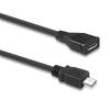 Удлинительный кабель Micro USB Type B 5-контактный "папа" - "мама", провод питания, кабель для зарядки, полный набор контактов, аксессуары