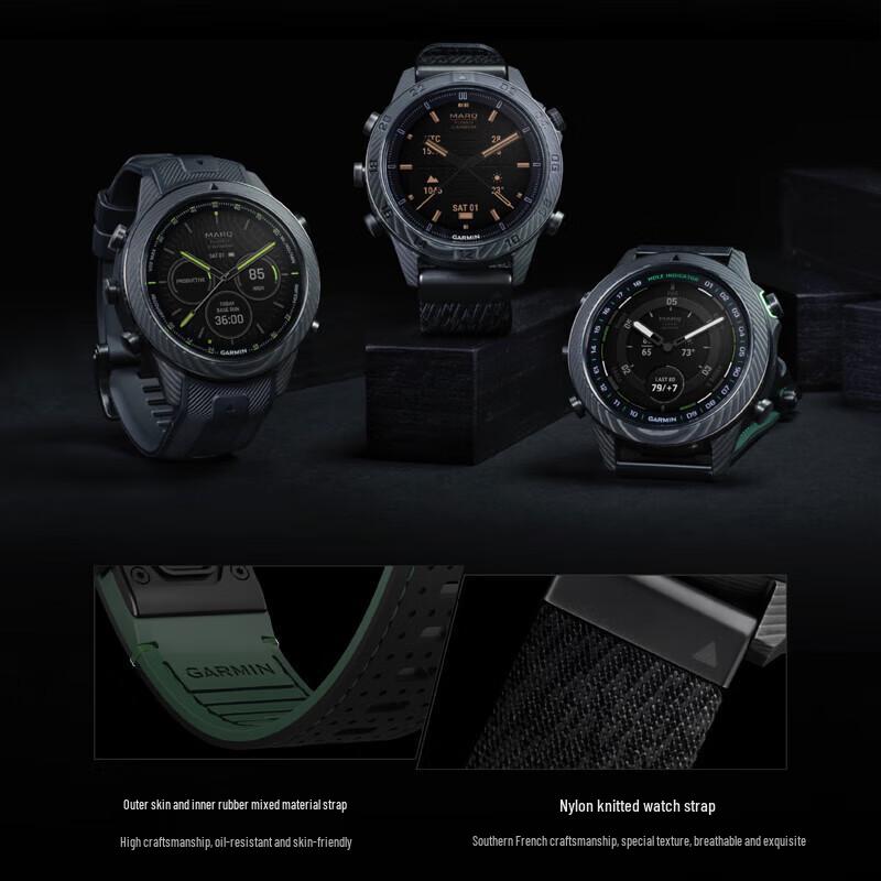 Garmin MARQ (Ген 2) Умные часы Athlete из углеродного волокна (Китайская версия)