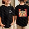 Japanese Anime Printed Mens TShirt Dragon Ball  Boy Childrens Harajuku Cartoon Goku Short Sleeve Kids Street  Tops Clothing