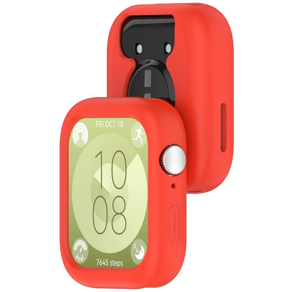 Бампер силиконовый чехол защитная рамка новый протектор экрана для Huawei Watch Fit 3 Smart Watch