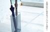 Yamazaki Slim Mesh Umbrella Stand, Sv, Approx. W25 X D12 X H42cm, Slim, for Entryways, 7859