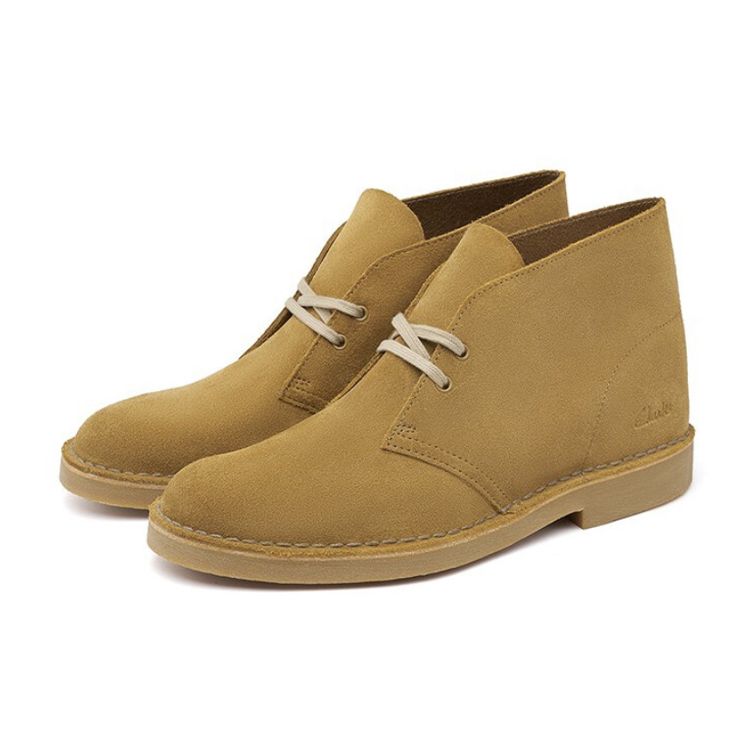 Clarks Удобные Повседневные Ботильоны Мужские ботинки Коричневые 261613467
