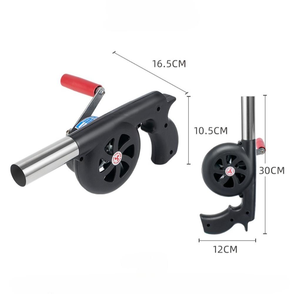 Ручной воздуходув Бытовой ручной портативный воздуходув для барбекю Маленький фен Аксессуары для барбекю на открытом воздухе Инструменты