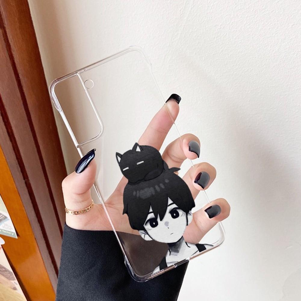 Игровой чехол для телефона Omori в стиле мультфильма для Samsung A12 21 30 31 51 52 70 71 для Redmi8 9 10 для Honor10 70 50 Прозрачный чехол