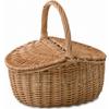 Posh Living Wicker Basket 10580 Natural W33 X D24 X H32(17)cm