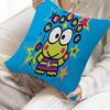 K-keroppi Cushion Cover Car Throw Pillow Case For Sofa Car Christmas Gift 40x40cm 45x45cm