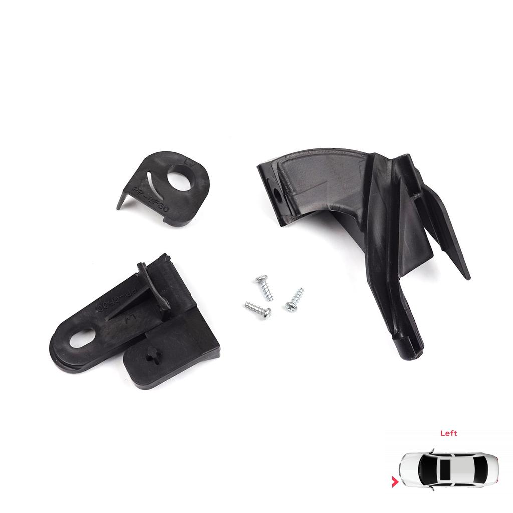 EHL61 Headlight Holder Mount Repair Bracket Tab Set Left Side for Fiat Fiorino MK3 Citroen Nemo Peugeot Bipper 2007-2020 6212F4