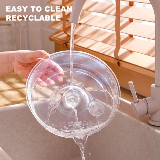 Крышка для микроволновой печи с отверстиями для пара предотвращает разбрызгивание горячего масла, экологически чистая, без запаха, легко моется, термостойкая