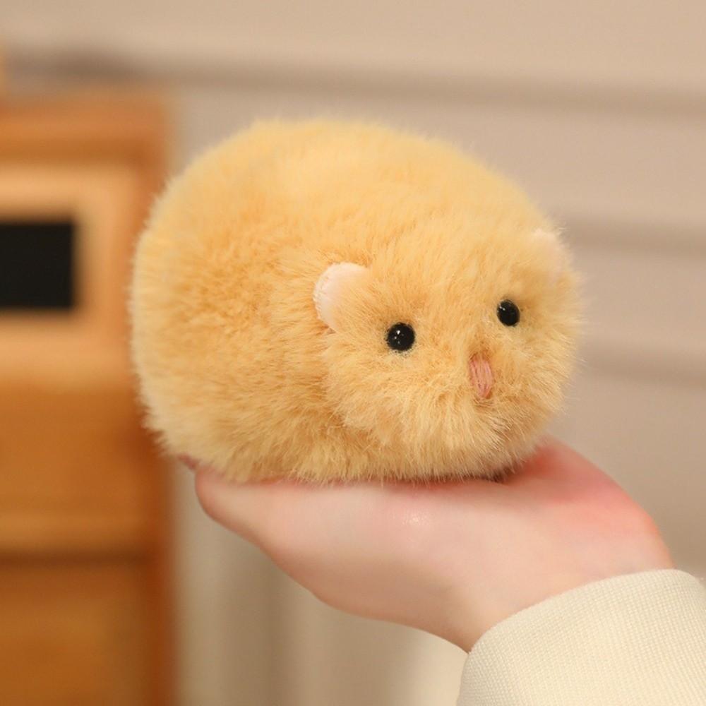 Soft Stuffed Cartoon Animal Doll Plush Stuffed Pillow Toy Hamster Plush Toy for Birthday Gifts