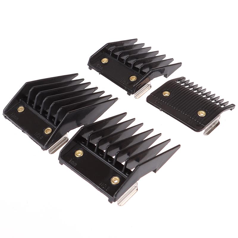 4Pcs Universal Cut Clipper Limit Pente Guia Acessório Tamanho Barbeiro Substituição