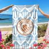 Manchester Football FC Print Beach Towel, Versatile Lightweight Absorbent Beach Towel for Pool Surf Yoga Bathroom, Perfect Birthday Holiday Gift