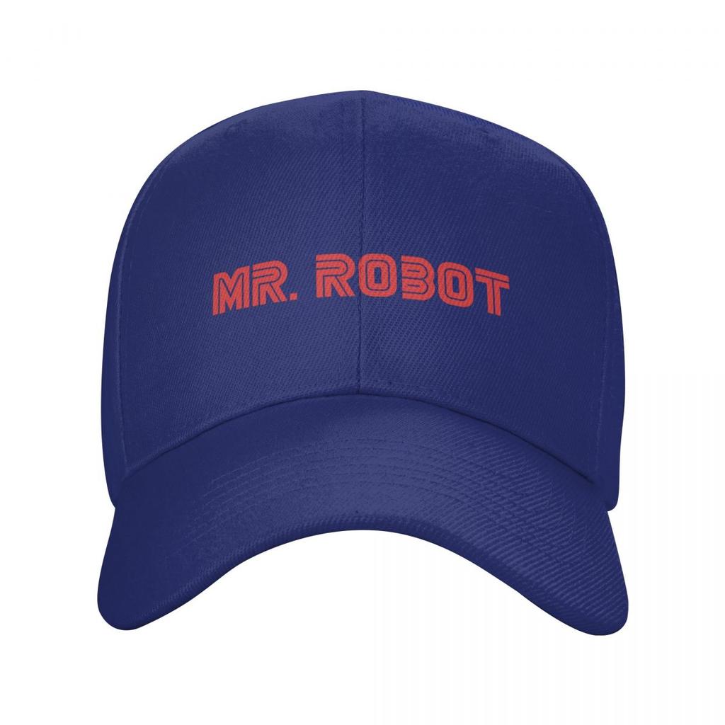 Classic Mr Robot Logo Baseball Cap for Unisex Women Personalized Adjustable Adult FSociety Hacker Dad Hat Hip Hop Snapback Caps