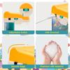 Aquarium Fishing Toy For Kids, Baby Aquarium Toy With Light & Music, Artificial Fish Tank With 2 Magnetic Fish, Electric Tank Toy