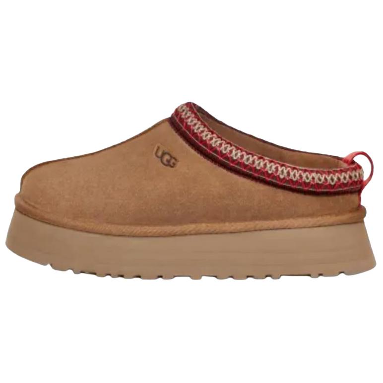 UGG Женские тапочки Tazz с защитой от истирания и закрытым носком, цвет каштановый 1174471-CHE