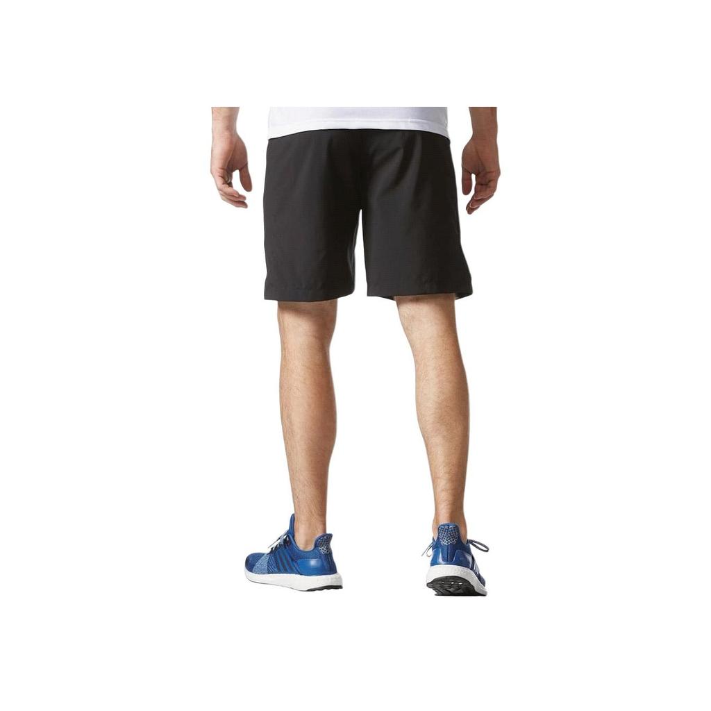 Adidas Basic Sports Series Woven Logo Comfortable Sports Shorts Men Shorts Black BP8100