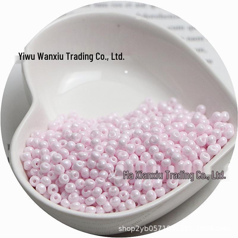 Стеклянные бусины-бисер однотонные 3 мм для изготовления украшений ручной работы и DIY-поделок