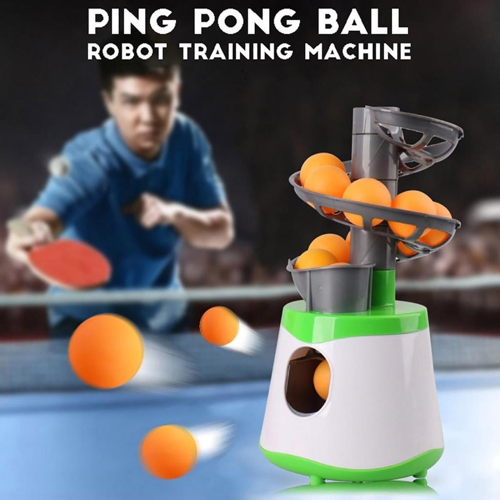 2023 Новая пусковая установка для настольного тенниса, мяч для пинг-понга, робот, тренировочная машина для начинающих любителей пинг-понга