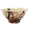 Mino Wada Rice Tea Colored Seven Lucky Presentation Ware, Hitori, Bowl, Bowl, Painting, Gods, Box, 105-0031