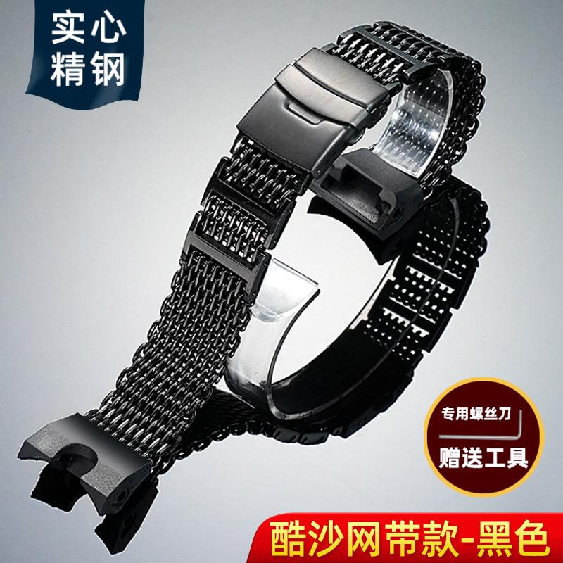 GG B100 Модифицированный металлический ремешок для часов Casio G-SHOCK 3-го поколения Little Mud King 5594 GG-B100-1A Мужской ремешок из нержавеющей стали