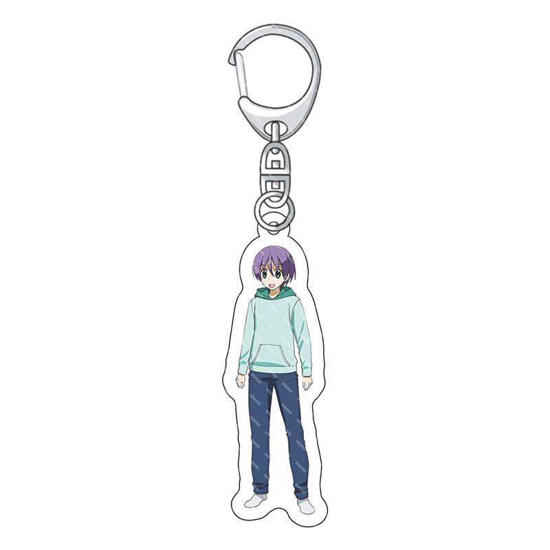 Fly Me To The Moon Yuzaki Nasa Anime Acrylic Fun Keychain Animation Related Products Girls Gifts Key Chain Bag Charms Pendant