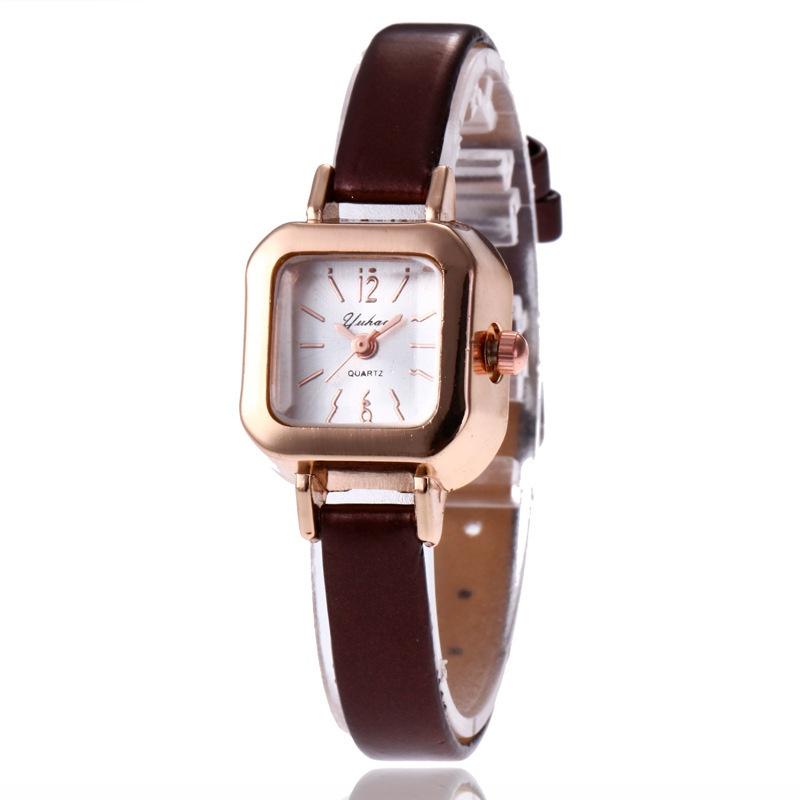 Vintage Elegant Quartz Watch Fashion Woman Retro Christmas Gifts Jewelry
