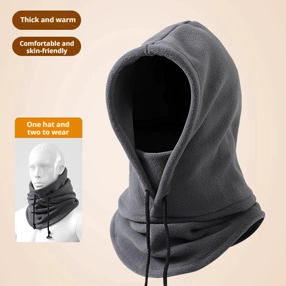 Warm Winter Cap Windproof Polar Cycling Balaclava Mask Adjustable Thermal Cold Proof Unisex Neck Cover Motocycle Ski Mask