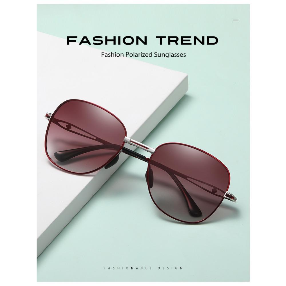aoron Polarized Fashion Sunglasses Men's and Women's Folding Color-changing Glasses Driving Glasses