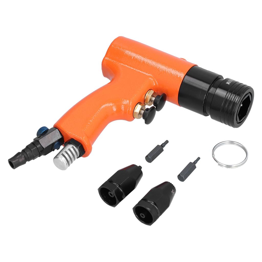 Пневматический заклепочный инструмент M3 M4 Воздушный заклепочный пистолет с самоблокирующейся головкой 1500 об/мин KV?7801E