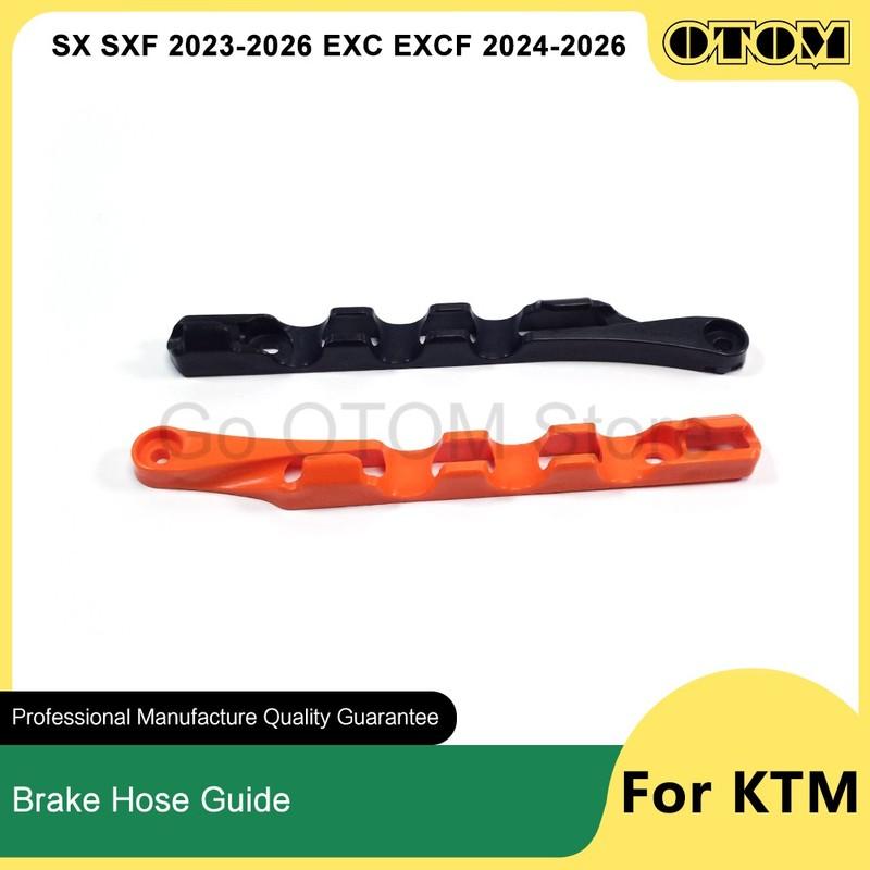 OTOM 2023-2026 Motorcycle Rear Brake Hose Line Guide Tubing Clamp For KTM HUSQVARNA GASGAS SX SXF XC XCF EXC EXCF FC TC FX FE TE