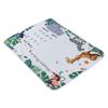 Baby Milestone Blanket Polyamide Fiber Jungle Animal Pattern Baby Monthly Blanket for Infant