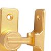Barn Door Latch Zinc Alloy 90 Degree Room Door Latch Durable Sliding Lock Gate Latch for Shed Barn Outdoor Bedroom Window