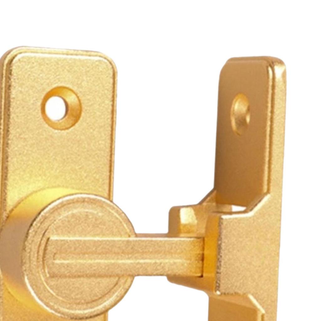 Barn Door Latch Zinc Alloy 90 Degree Room Door Latch Durable Sliding Lock Gate Latch for Shed Barn Outdoor Bedroom Window