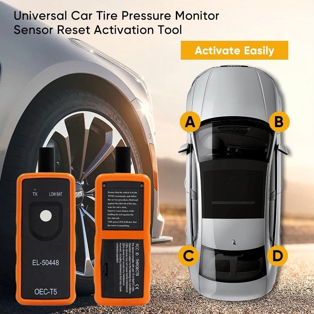 Quick & Easy TPMS Programming Tool EL-50448 Tire Sensors Pressure Monitor  for Most Vehicles