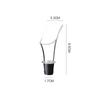 Acrylic Wine Pourer Decanter Wine Portable Wine Aerator Pourer  Wine Fast Aerating for Maximum Oxygen Wineware Accessories