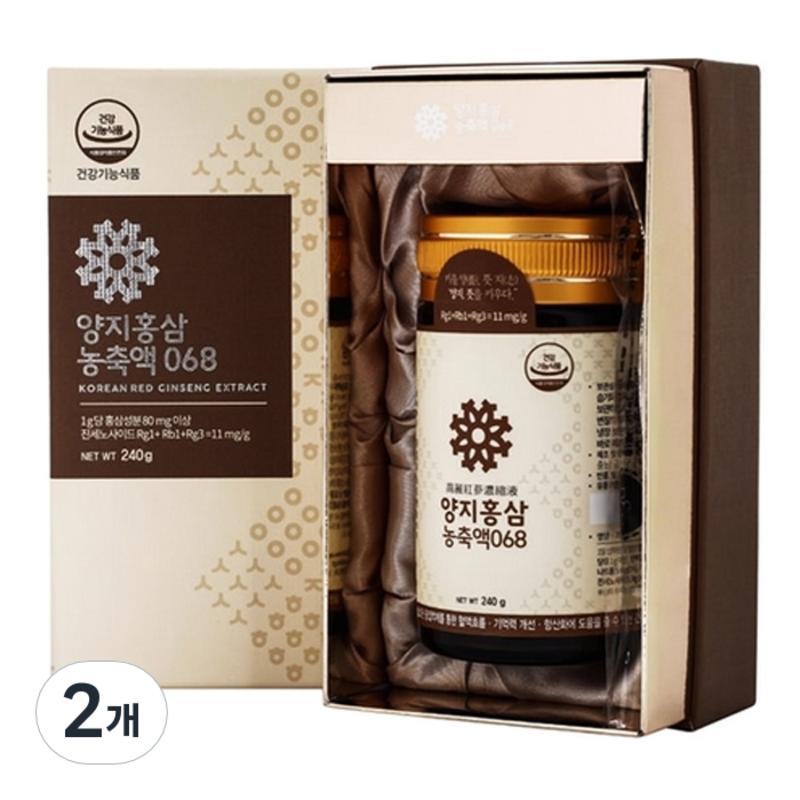 Yangji Red Ginseng Concentrate 068, 240g, 2 units