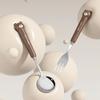 Stainless Steel Portable Cutlery Children'S Two Piece Set Student Cute Animal Bear Rabbit Spoon Fork Chopsticks Three Piece Set