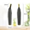 Ultra Thin Precision Trimmer Electric Nose Hair Trimmer Mini Portable Ear Trimmer for Men Nose Hair Shaver Waterproof Safe Clean