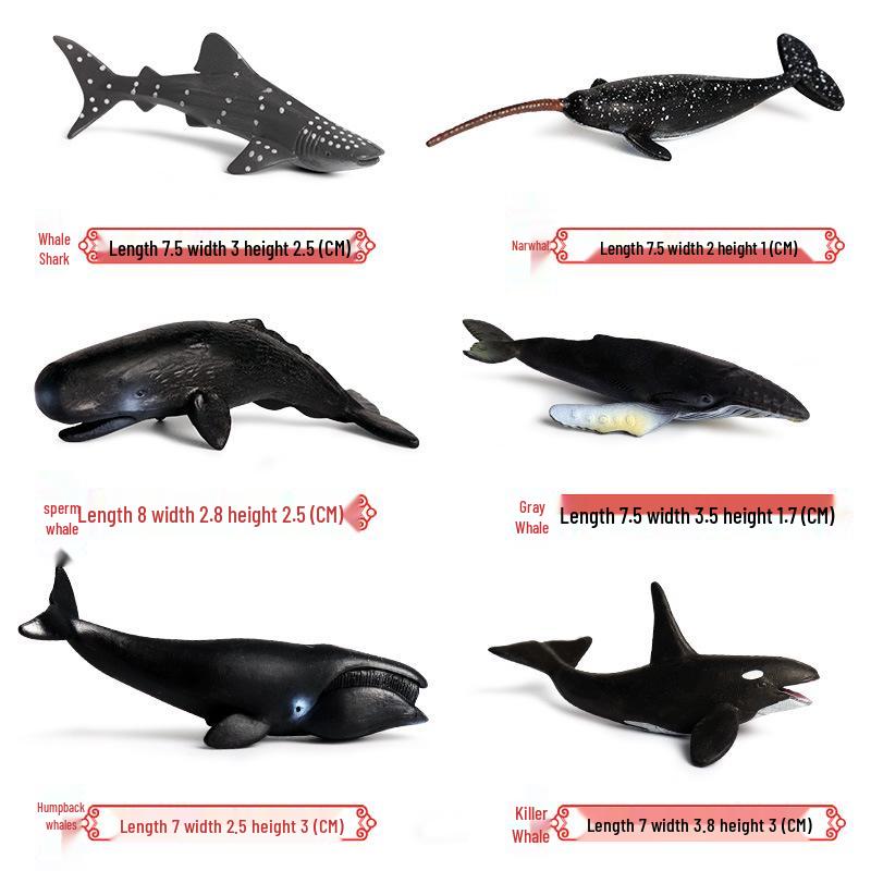 Realistic Arctic Animal Models Toys: Polar Bear, Beluga, Seal, Wolf, Snow Leopard, Penguin