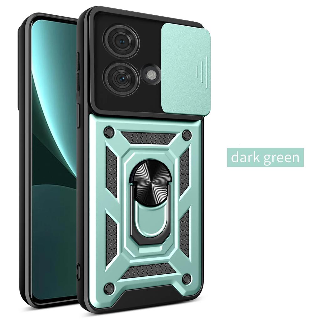 Armor Case For Motorola Moto Edge 40 Neo 30 Pro Fusion Ultra Plus 2023 Cover Lens Protection Ring Magnetic Holder Coque