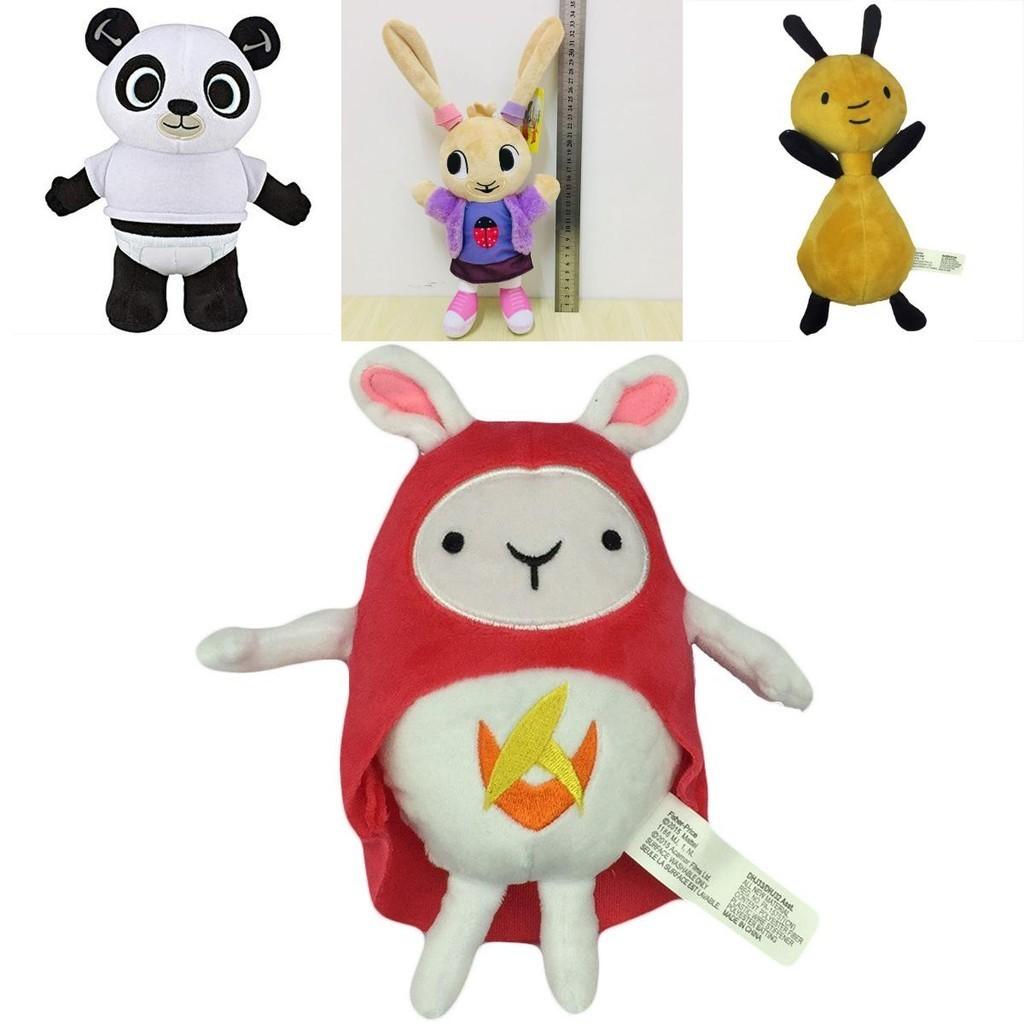 Коллекция мягких плюшевых игрушек Bing Bunny с участием Сулы, Флэпа, Пандо и очаровательных кукол-кроликов