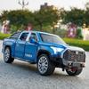 Lcqk7 1:32 Модель пикапа Toyota Tundra Литая и игрушечная Металлические Внедорожники Модель автомобиля Симуляция Звук Свет Детская игрушка Подарок
