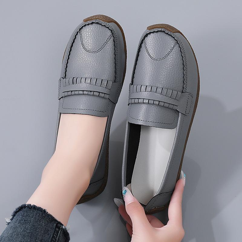 Женские красные мокасины повседневные фиолетовые мокасины гороховые туфли мягкие балетки черные туфли для вождения зеленые прогулочные туфли для мам больших размеров