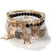 Bohemian bracelet beaded multi-layer butterfly pendant beach wind European and American hot-selling bracelet