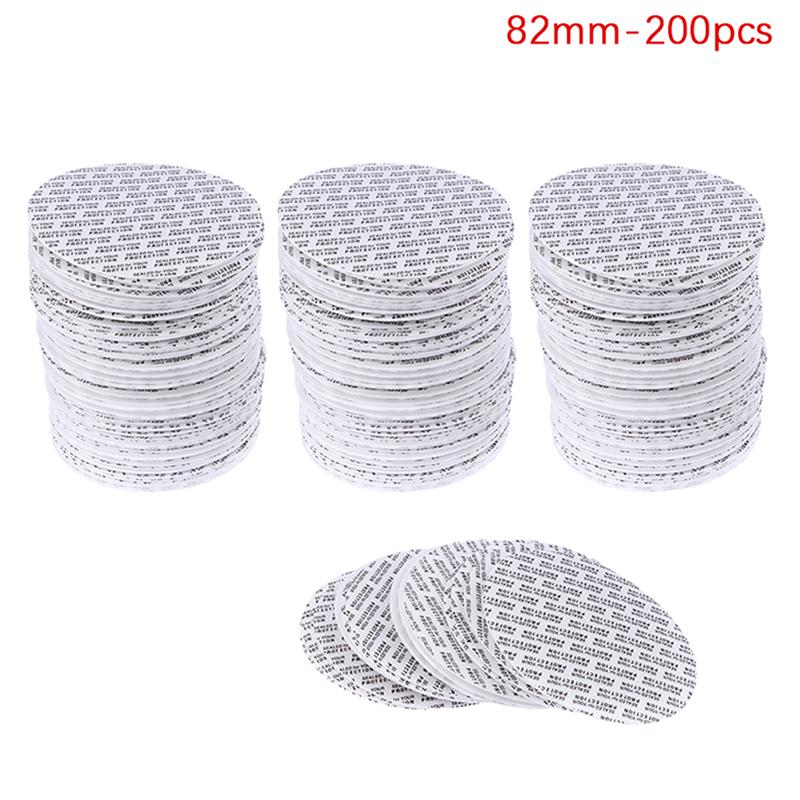 200 шт. самоклеящаяся пена, чувствительная к давлению, герметичная крышка, подкладка, устойчивая к взлому, для косметической банки, бутылки, горшка 20 мм-82 мм